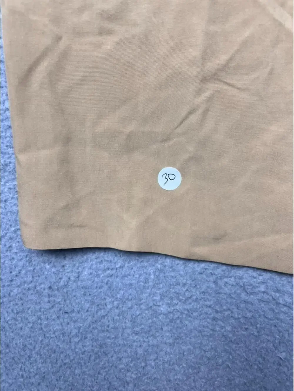 Wayne Rogers 100% Silk Maxi Skirt Tan Button Front Old Money Quiet Luxury 10 EUC